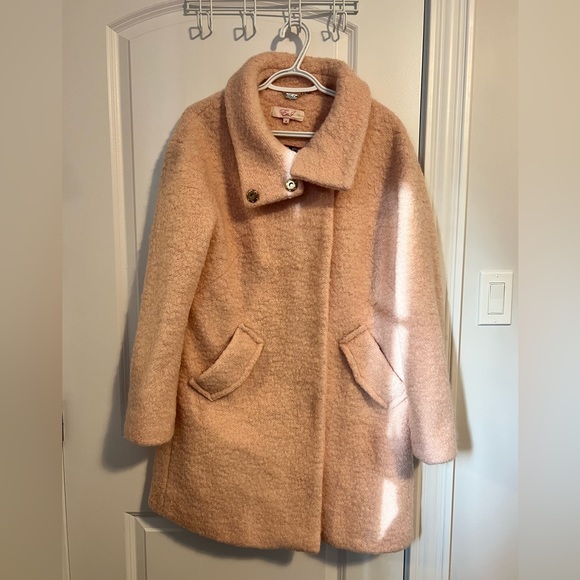 Eliza J Pink Teddy Coat - Picture 11 of 16